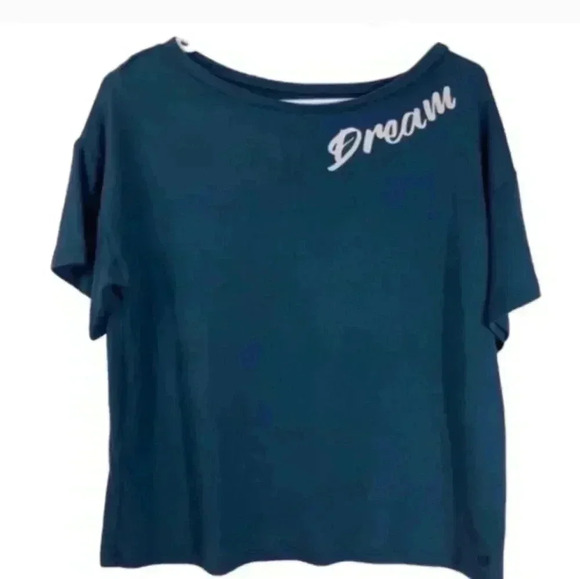 BORN SHORT SLEEVE DREAM BLUE TEAL GRAPHIC TEE - Picture 2 of 5